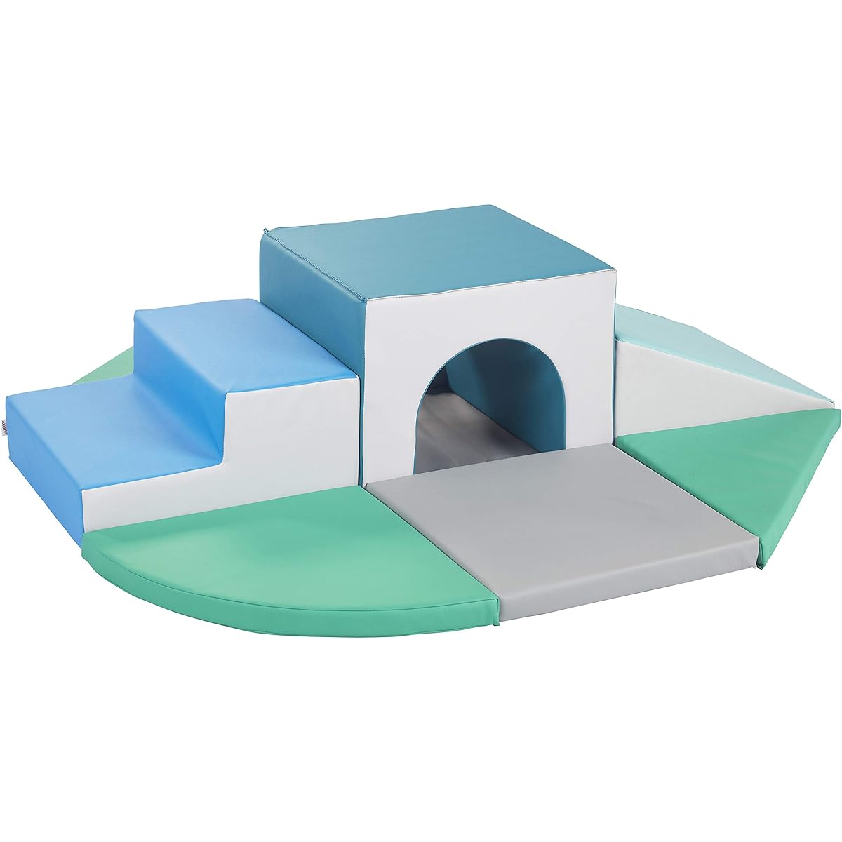 ECR4Kids Soft Zone Lincoln Tunnel Foam Play Climber Multicolor ELR-12612F-CT