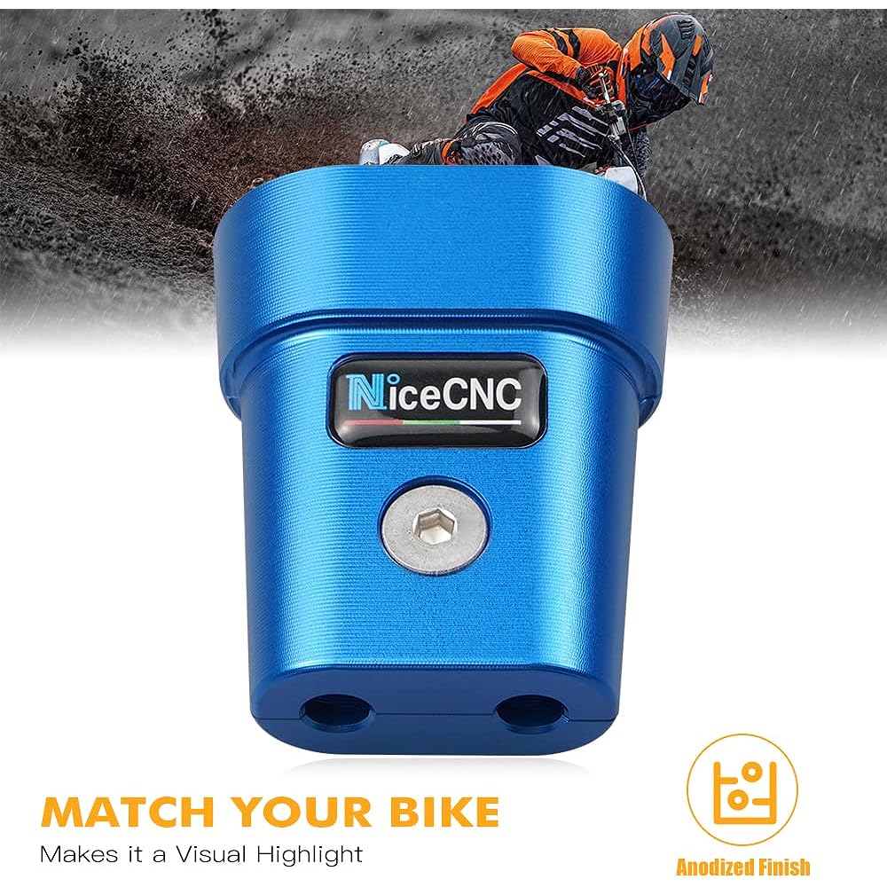 NICECNC Blue Throttle Cable Guard Cover Protection Compatible with Husqvarna 125-501 FC/TC 2016 125-501 TE/TE i/FE/TX/FX/TC/FC 2017-2023 Compatible Product