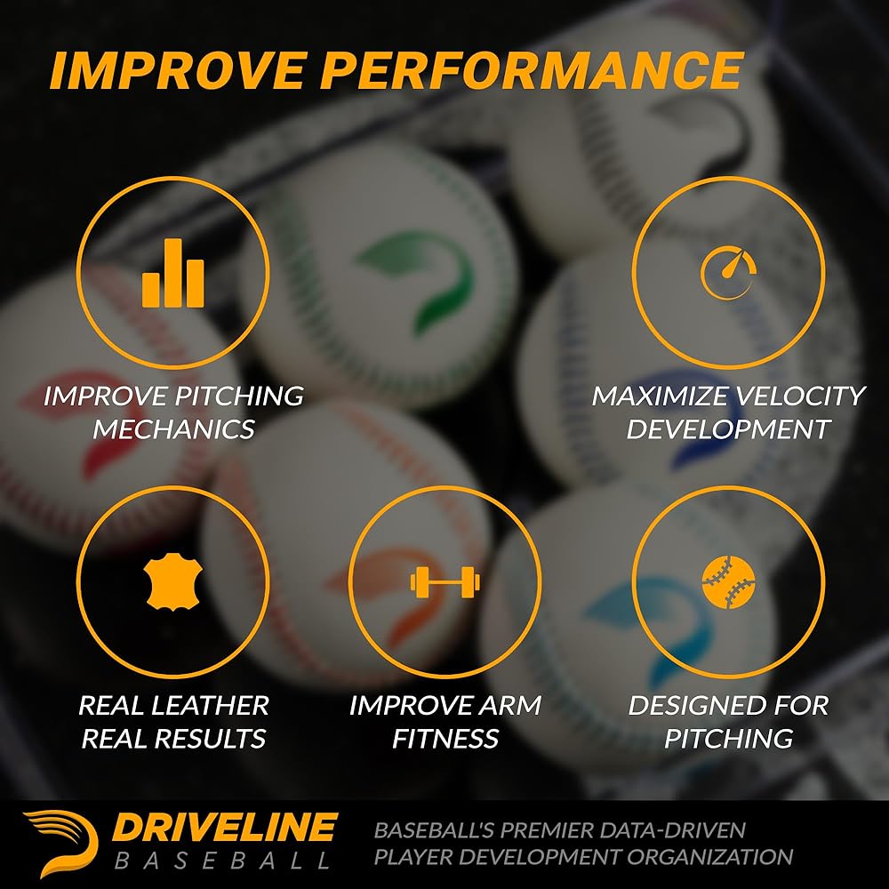 Driveline Leather Weighted Baseball Ball