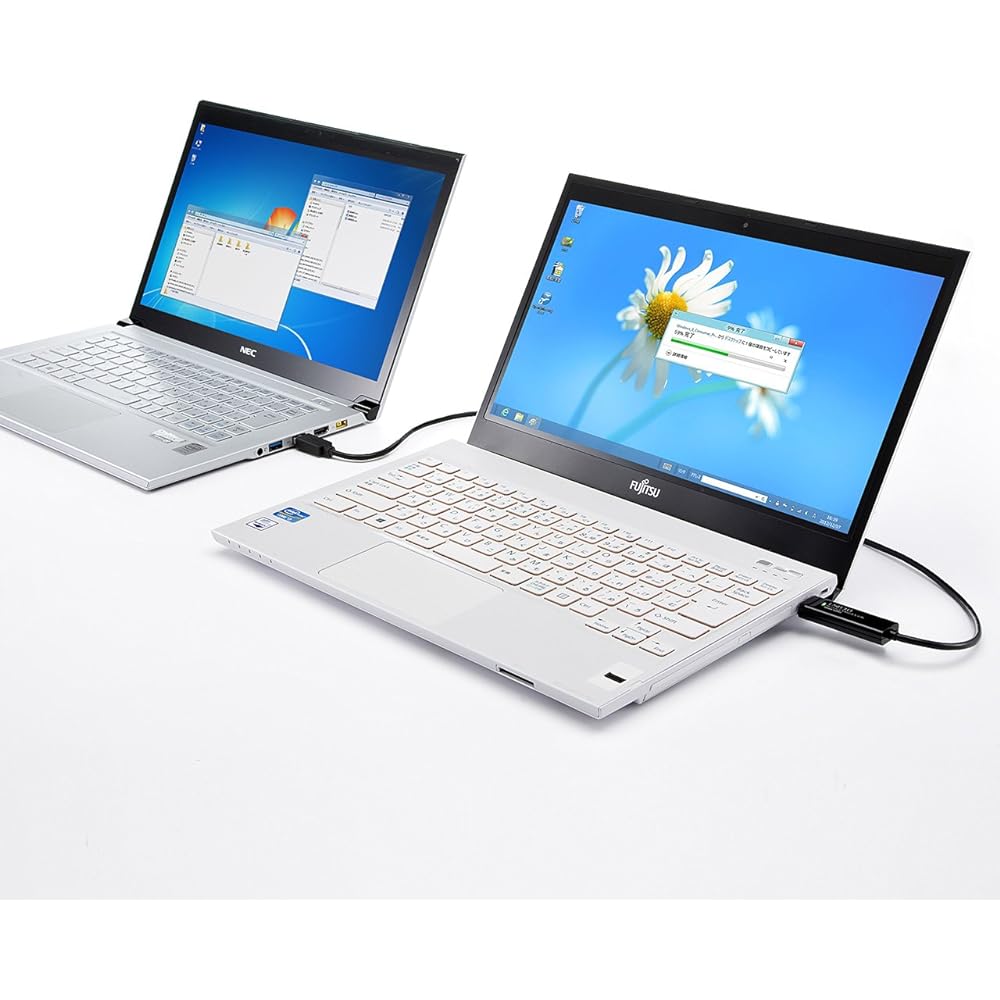 Sanwa Supply Drag & Drop compatible USB3.0 link cable (Mac/Windows compatible) KB-USB-LINK4