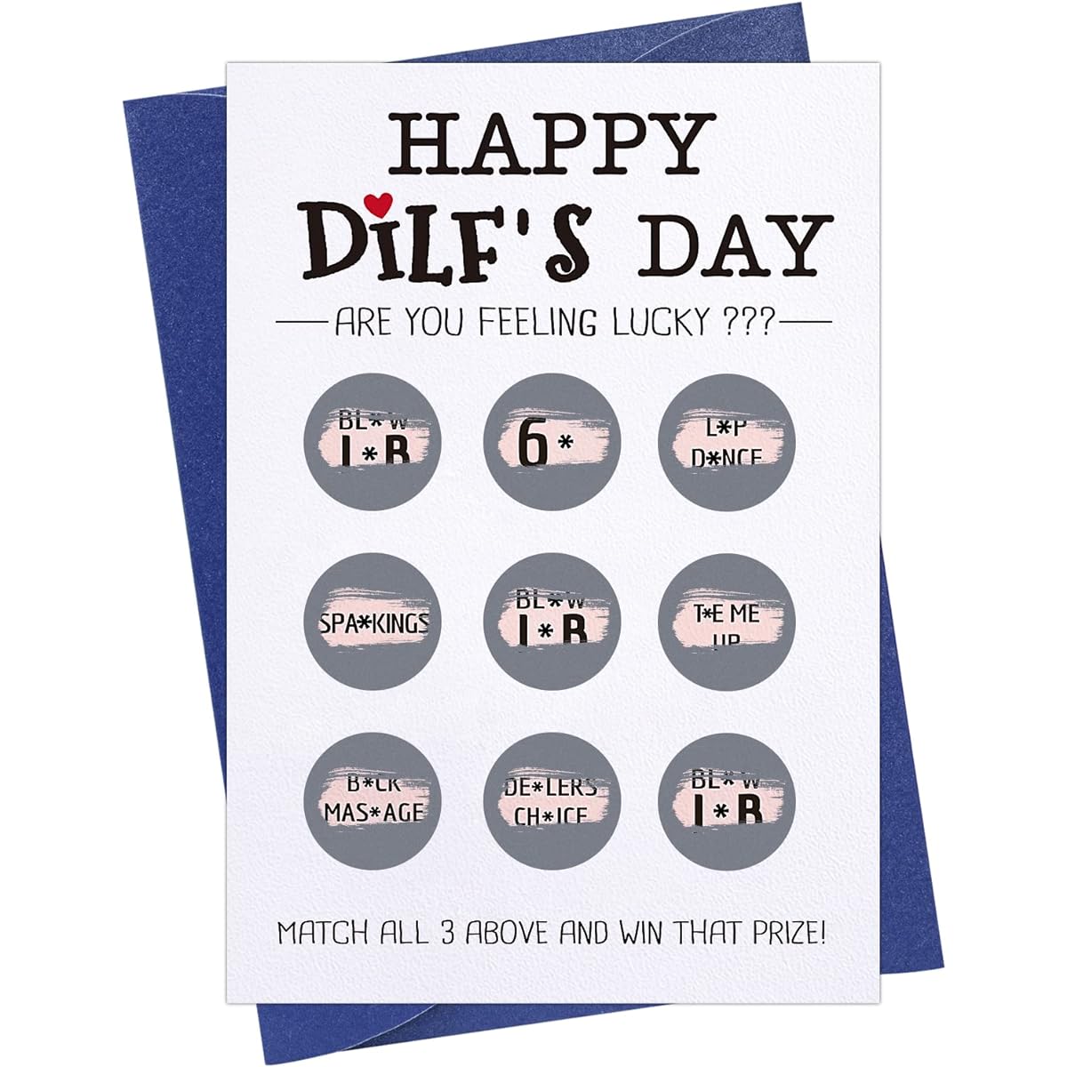 FaCraft Funny Father's Day Cards for Him and Her