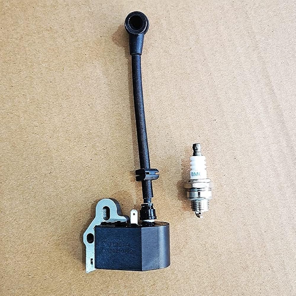 UNARAY Ignition Coil & Spark Plug Kingcraft AC310716-38, Fits BKS 400.2-2, Fits Castellgarden XB32 XB32D TR27 TB32 TB32D Stiga SB27J