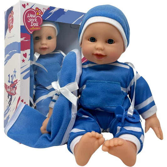11" Soft Body Doll in Gift Box - 11" Baby Doll (Boy)