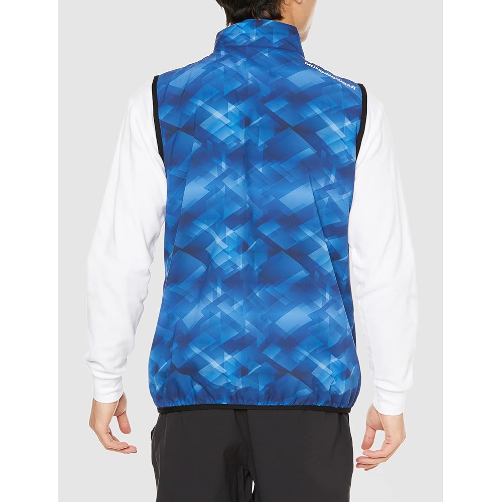 [Munsingwear] Outer Vest, Water Repellent, Gradient Print, Golf Cover, MGMVJK50 Men's