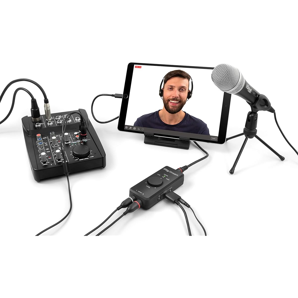 IK Multimedia iRig Stream Streaming Audio Interface [Official Japanese Product]