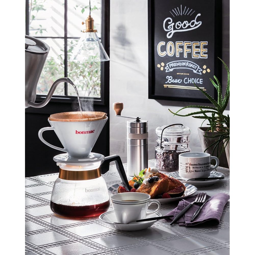 bonmac Bonmac Coffee Pot Drip Pot Pro 750ml #897183 Silver