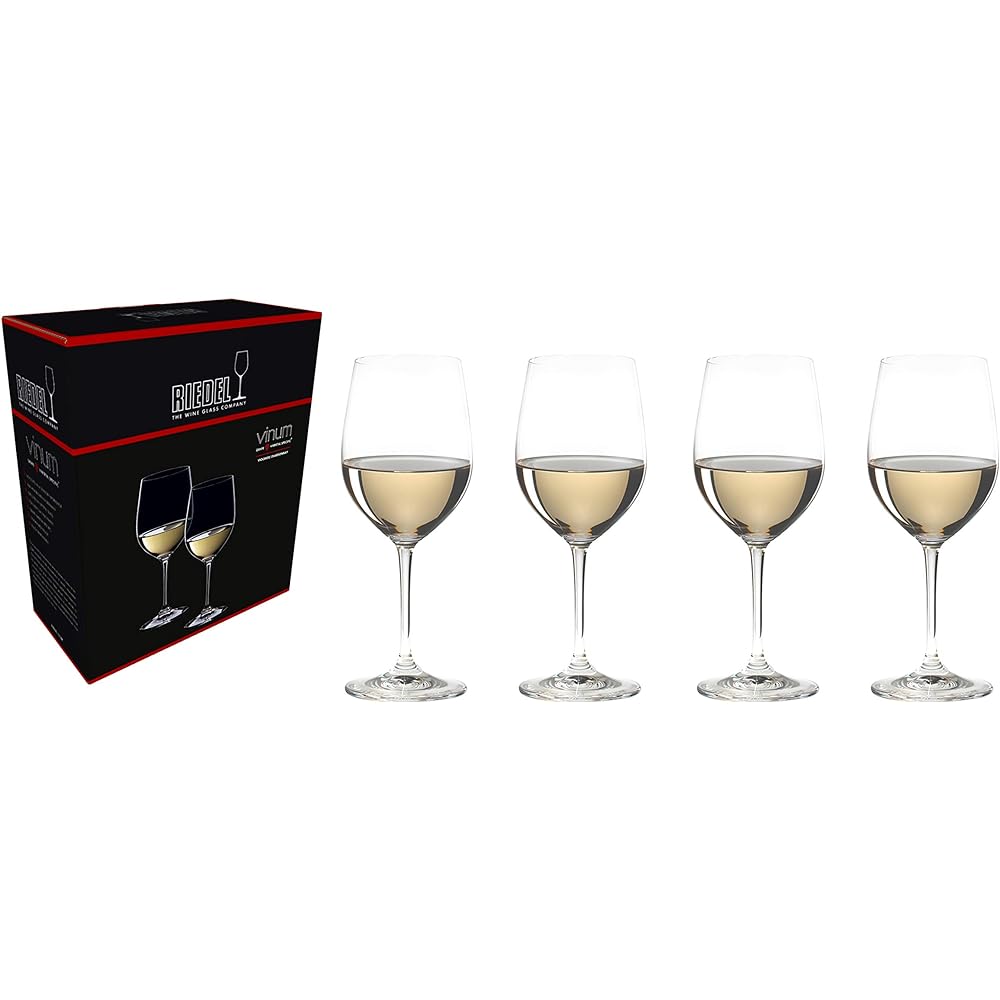 [Genuine] RIEDEL White Wine Glass Set of 8 Vinom Viognier/Chardonnay 350ml 6416/05-8