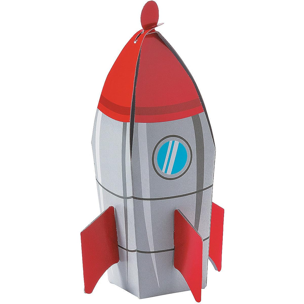 Rocketship Space Party Favor Treat Boxes - Pack of 12 - Spaceship Birthday Party Supplies