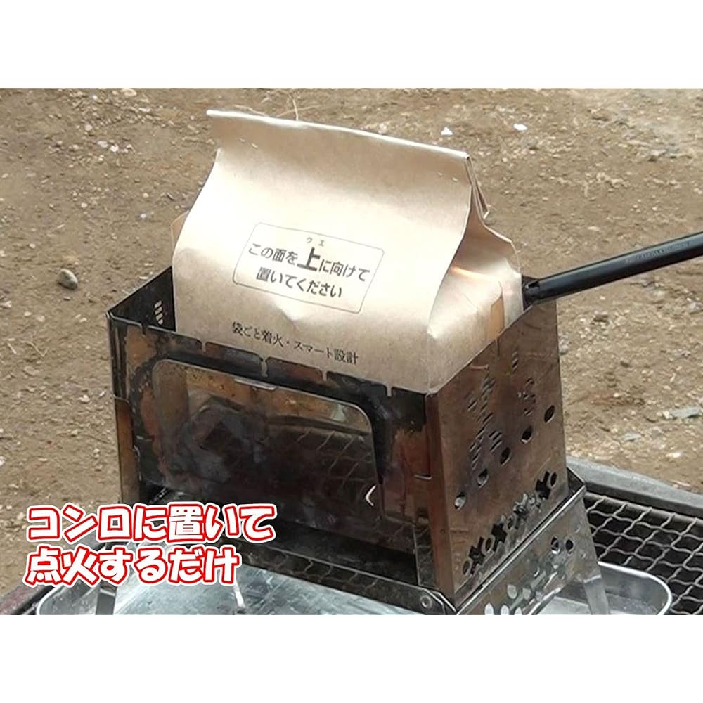 Natural Workshop Harvest Oga Binchotan Smart Pack 0.4kg 4 pieces