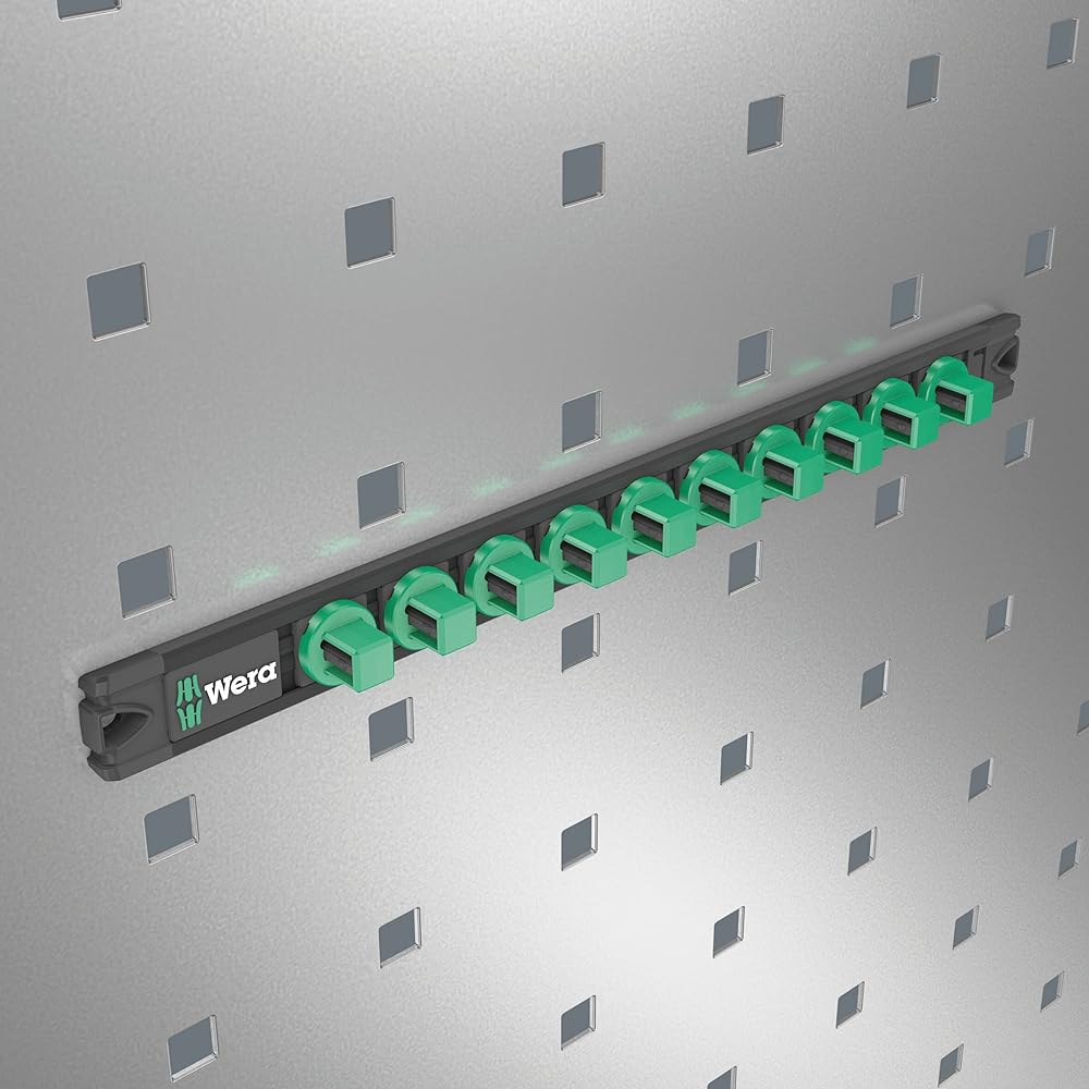 Wera 05136422001 | Socket magnetic rail 9602 Black 13mm 30×370mm [Regular Japanese import product]