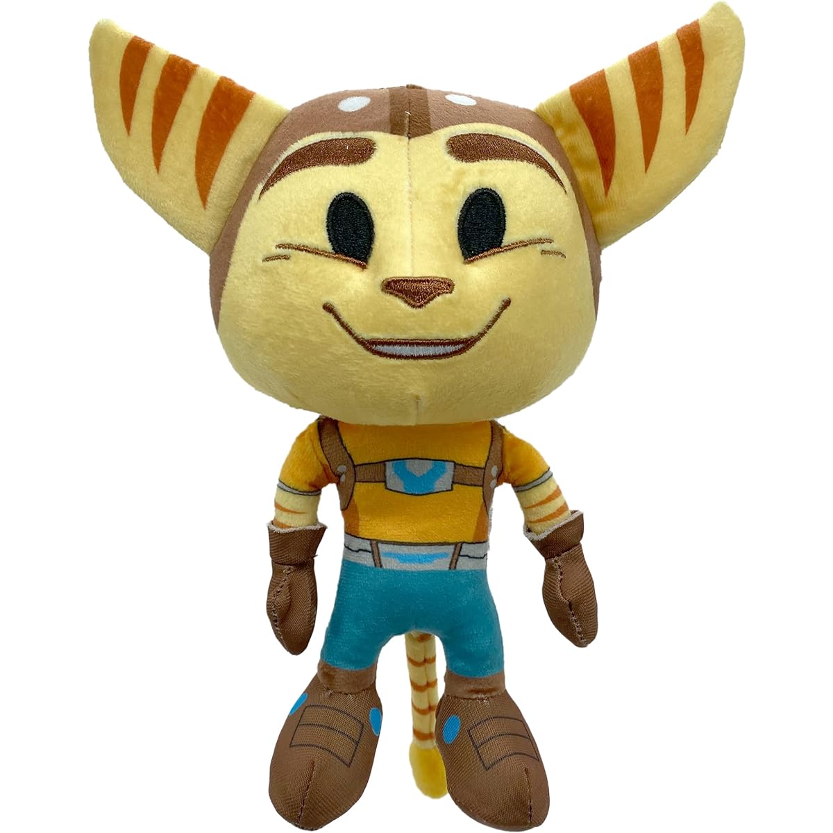 JINX Ratchet & Clank: Rift Apart Ratchet Small Plush Toy Playstation Video Game 7.5" for Fans of All Ages