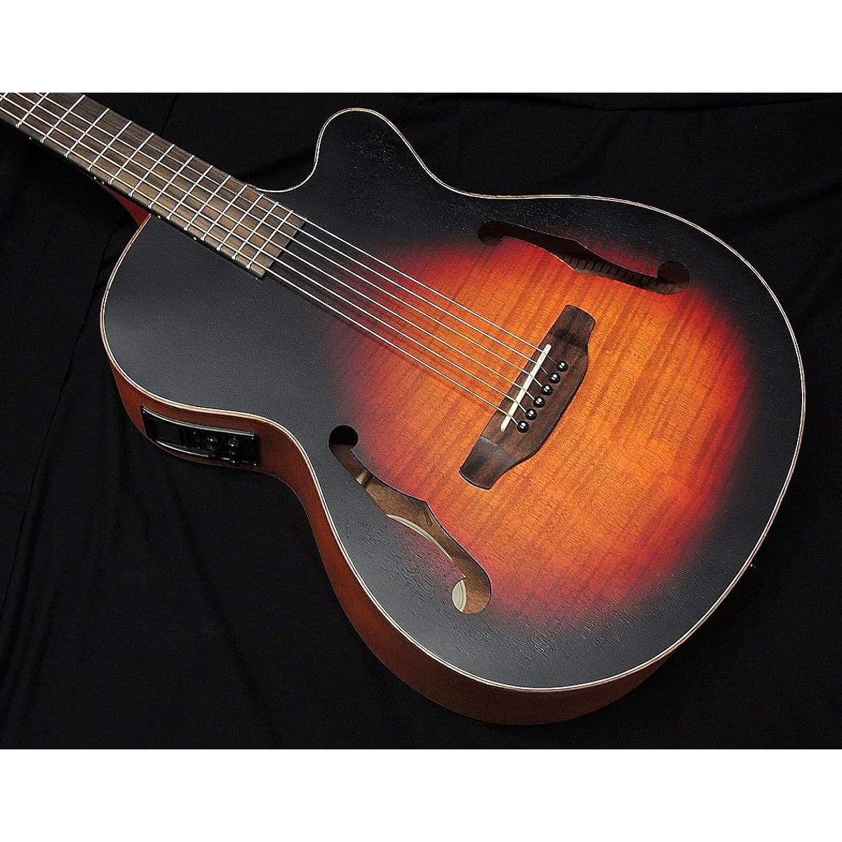 [Special Color] ARIA FET-F2 BS F Hole Electric Acoustic Original Color Brown Sunburst Acoustic Guitar