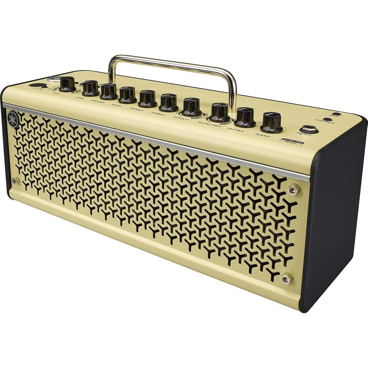 [Set purchase] Yamaha YAMAHA Amplifier THR10II WIRELESS with built-in wireless receiver and Bluetooth connection & [Reliable products from Japanese companies] Kikutani Guitar Stand with anti-tipping rubber included GS-102B