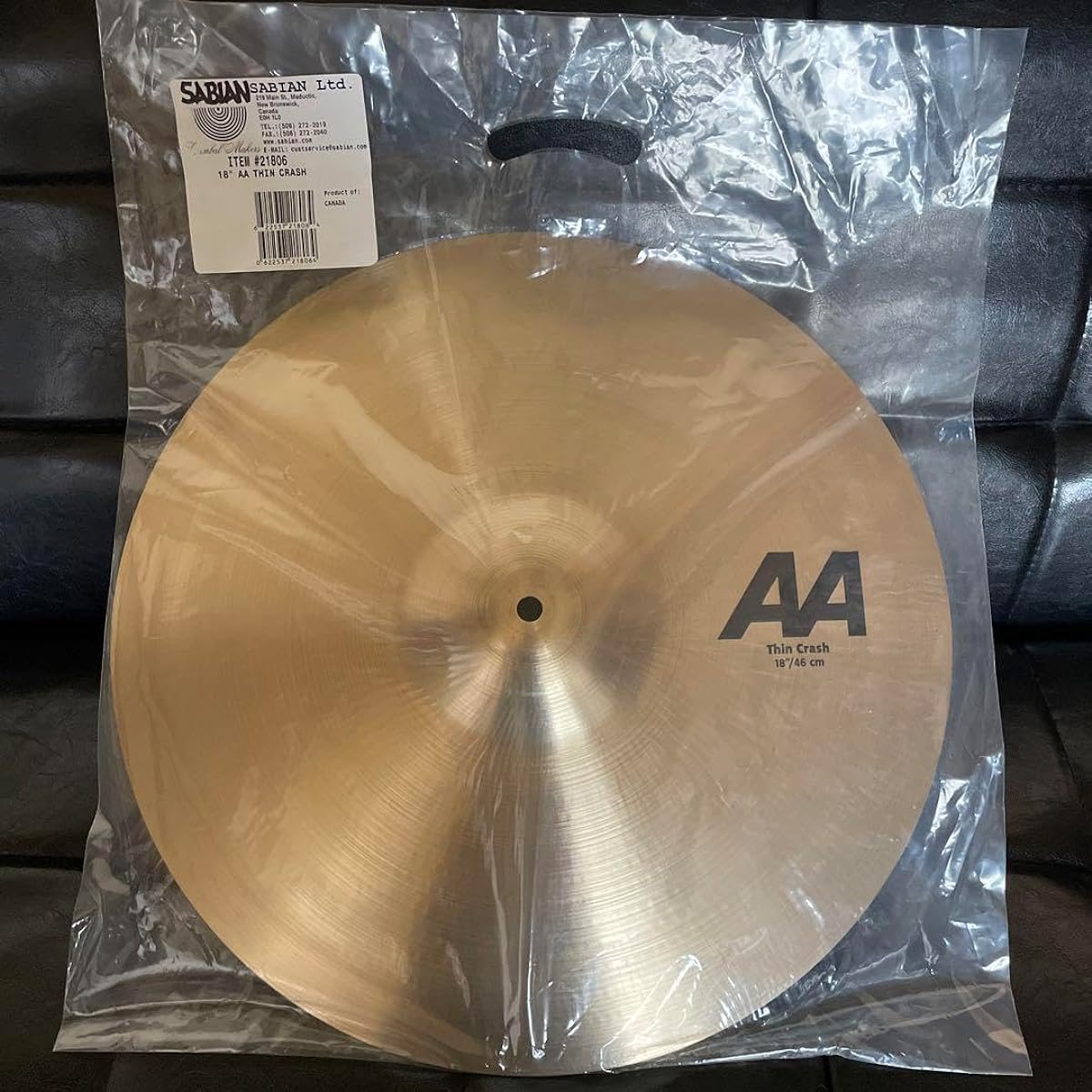 SABIAN AA Thin Crash 18 AA18TC