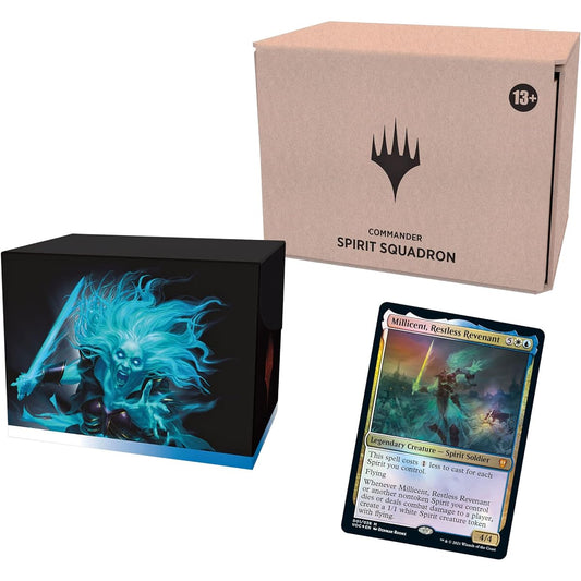 Magic: The Gathering Innistrad Crimson Vow Commander Deck Spirit Squadron Minimal Package Edition