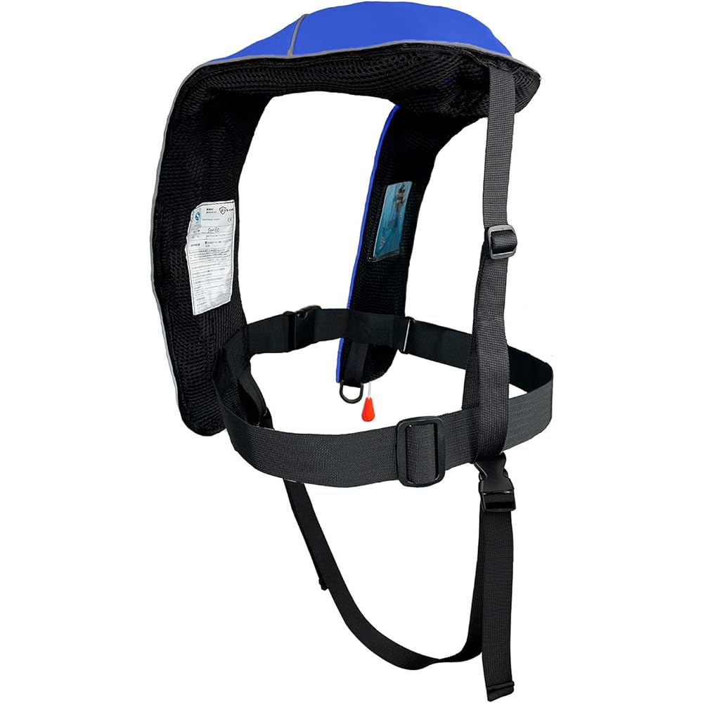 EYSON Life Jacket for Children, Floating Vest, Life Jacket, Children, Kids, Fishing, Automatic Inflatable, CE Certified, Sea, River Play, Strong Buoyancy, Boys, Girls, Cute
