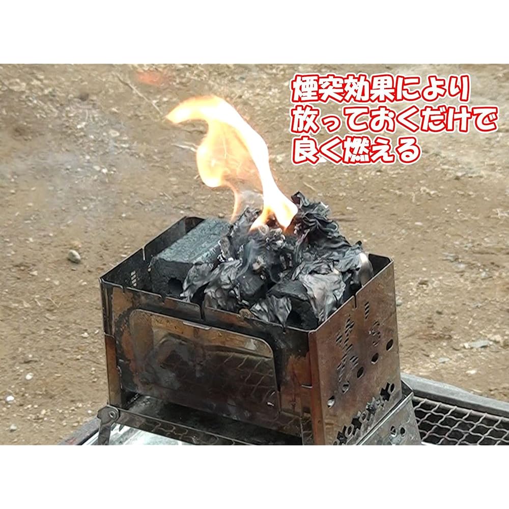 Natural Workshop Harvest Oga Binchotan Smart Pack 0.4kg 4 pieces