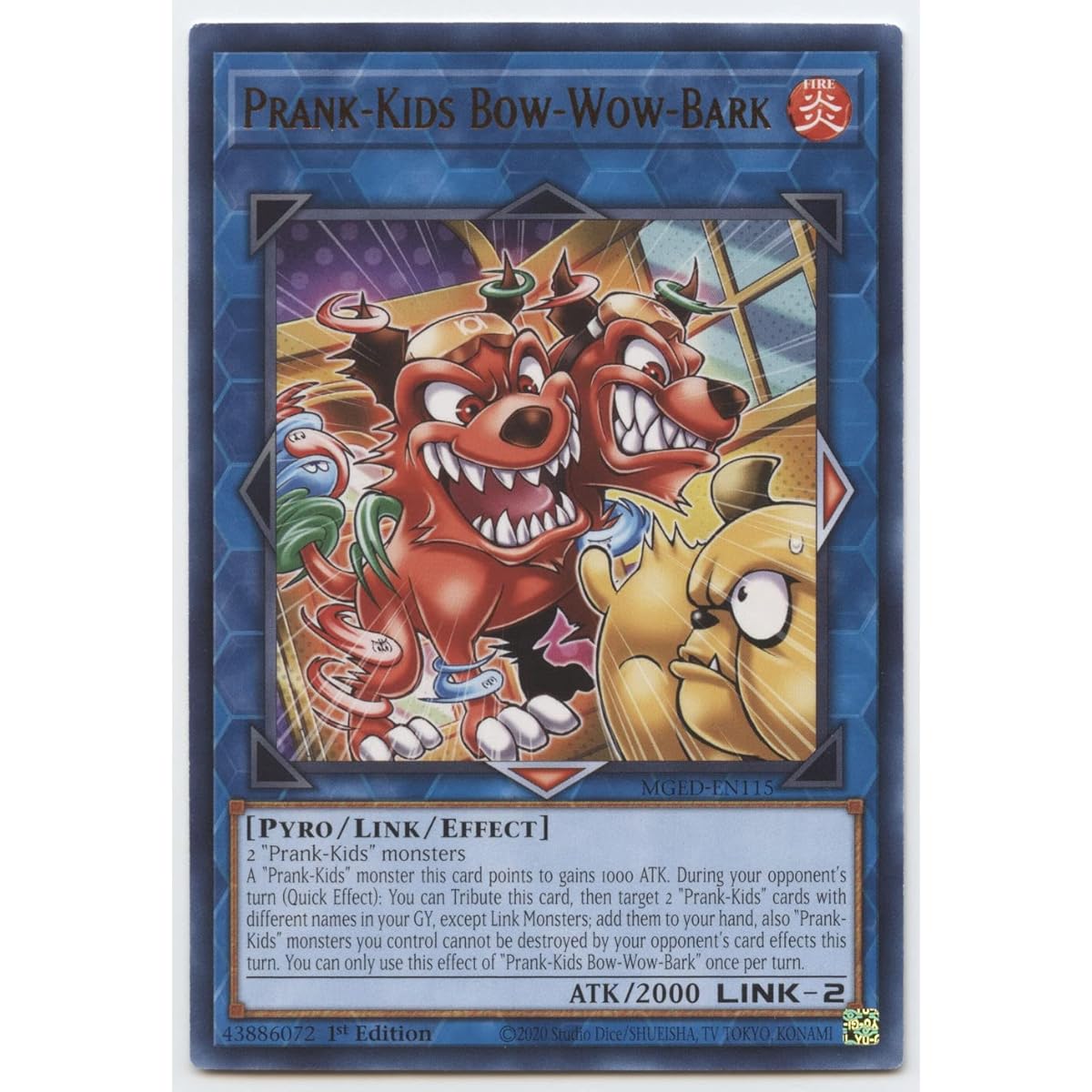 Naughty-Kids Bow-Wow-Bark - MGED-EN115 - Rare - 1st Edition