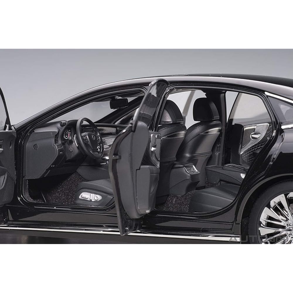 AUTOart 1/18 Lexus LS500h Black Interior Color: Black Finished Product 78868