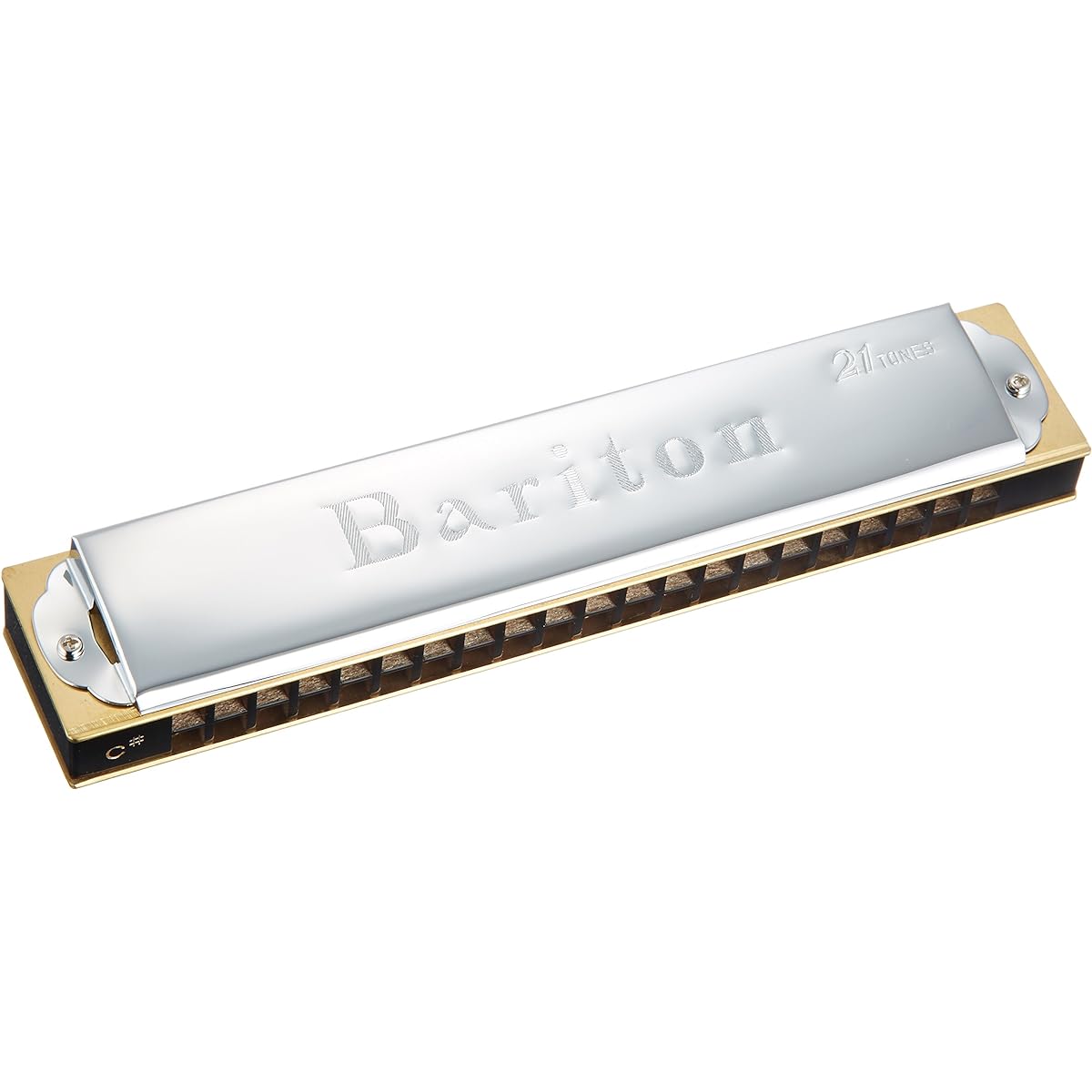 TOMBO Baritone Harmonica 1821C