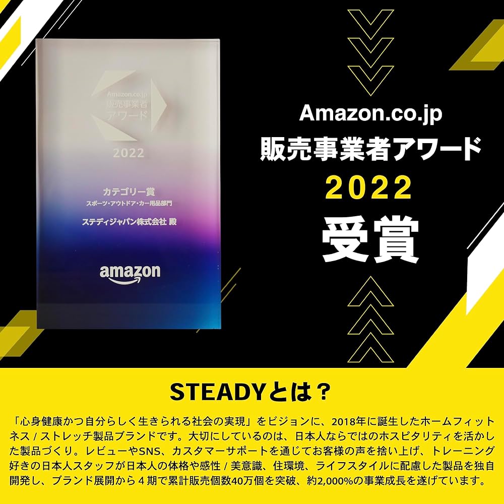 STEADY Fitness Bike [Designed in Japan Original non-contact air wheel®︎ / Quiet / Dedicated monitor (heart rate / distance / calories / speed) Folding] ST120 Tablet holder with backrest