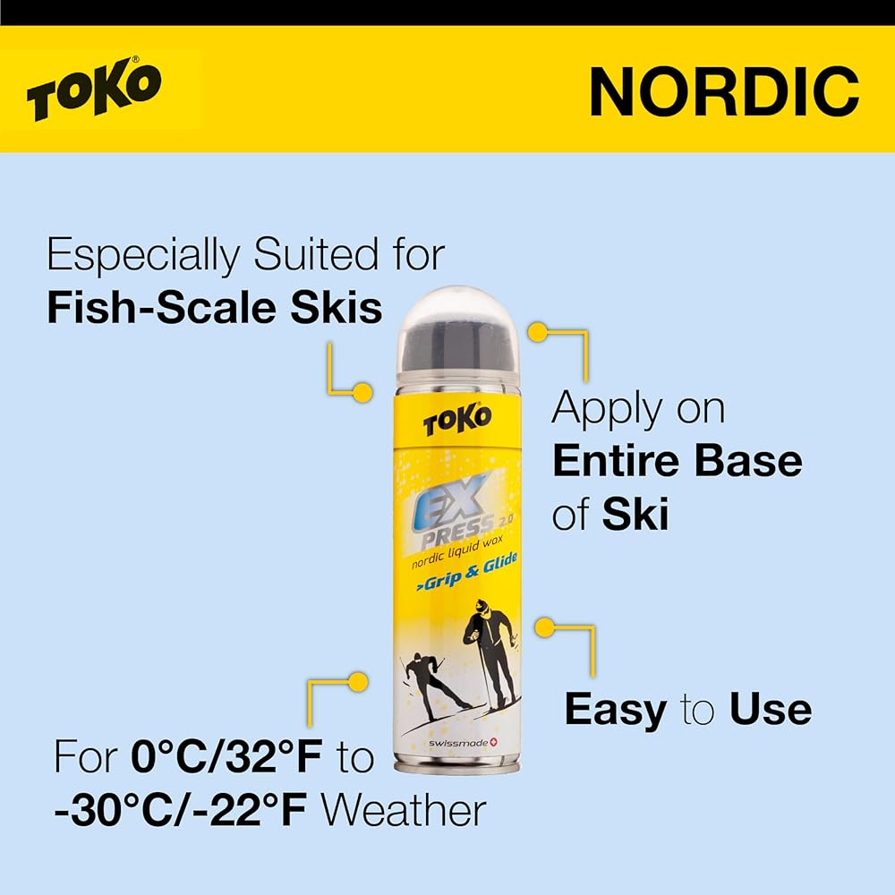 TOKO Ski Wax Express Grip & Glide 200ml 5509266