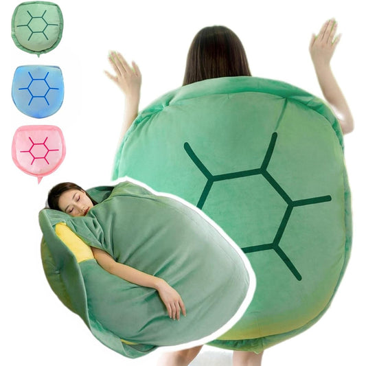 Turtle Shell Cushion, Large Funny Goods, Body Pillow, Funny Gift that Will Make People Bad, Turtle Plush Toy, Seat Cushion, Seat Chair, Animal Costume, Costume, Backrest Cushion, Halloween, 60cm, Cosplay, For Children