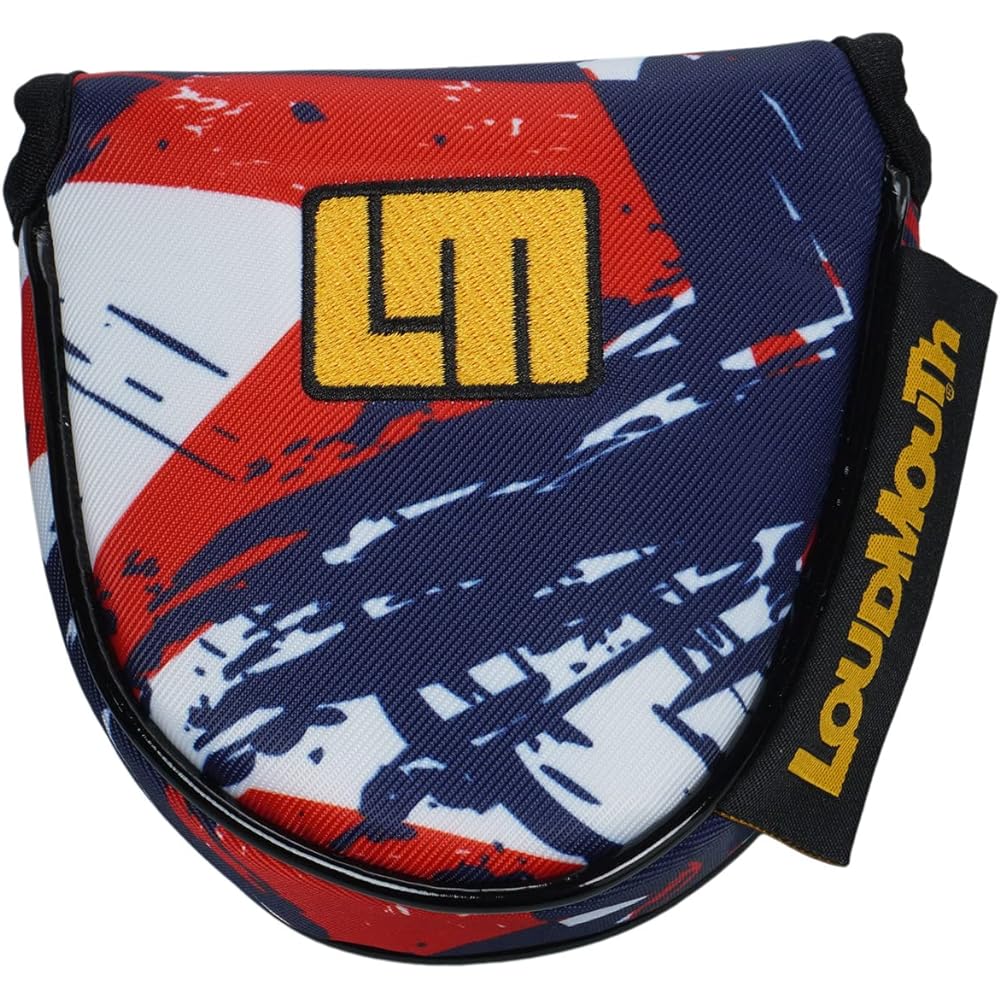 [2021 Autumn/Winter New Colors] LOUDMOUTH GOLF Japanese genuine product Putter cover for mallet type “LM-HC0008/MT”
