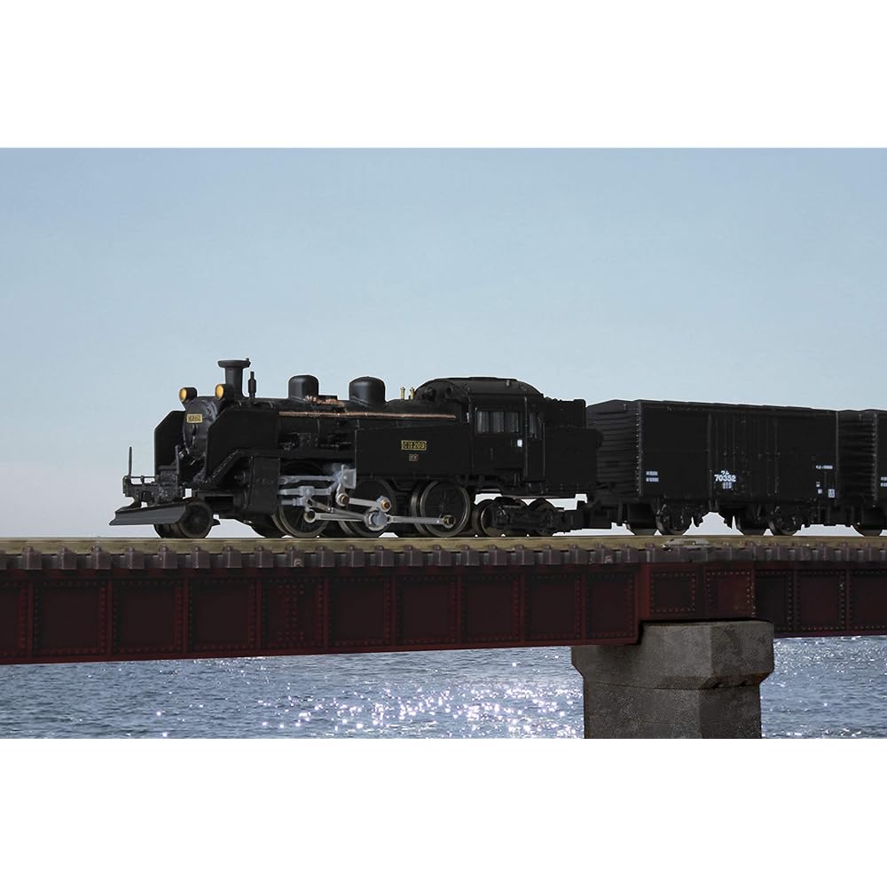 Z Gauge T019-8 JNR C11 No. 209 Hokkaido 2 Light Type Railway Model Steam Locomotive