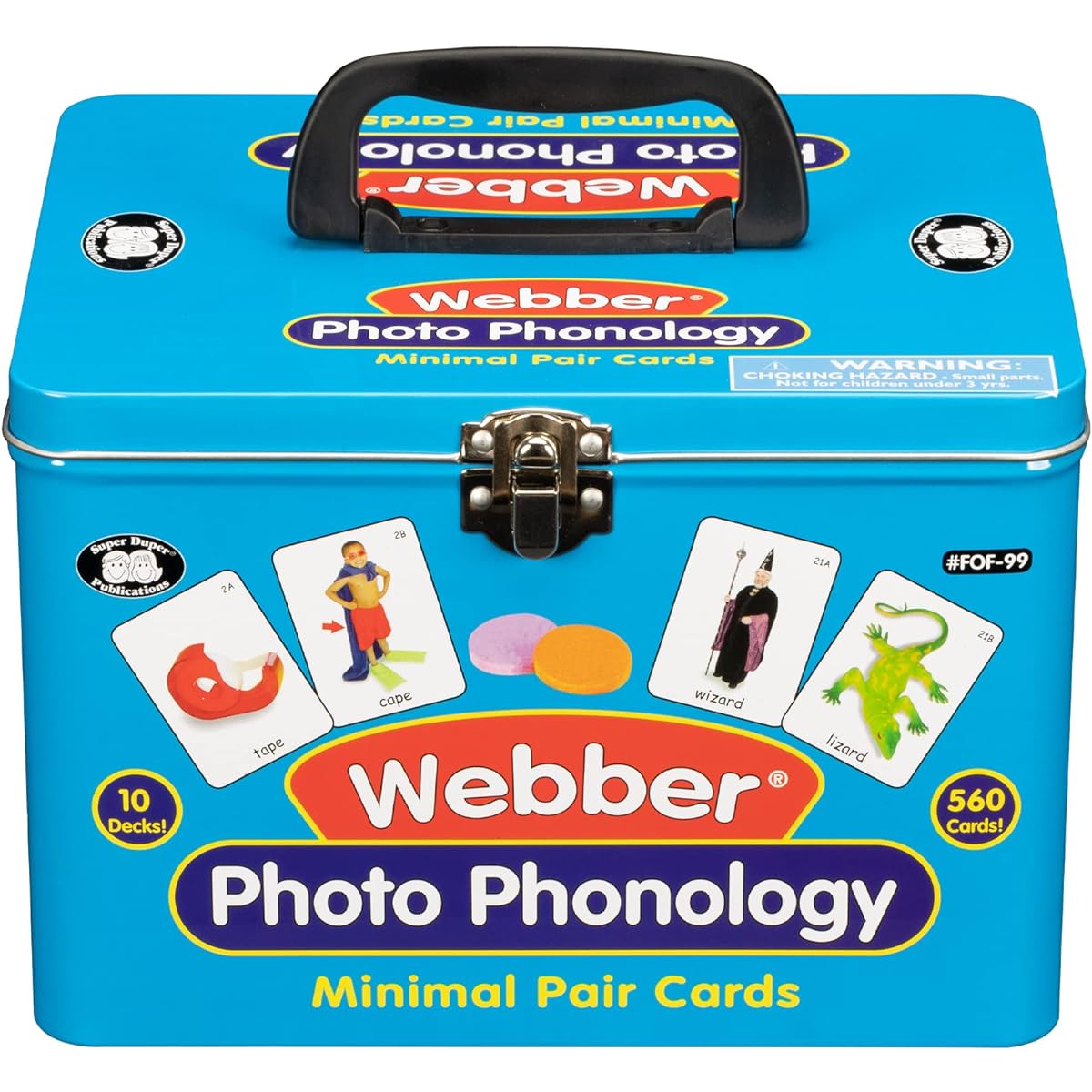 Super Duper Publications | Set of 10 Photophorology Minimal Pair Flashcards Fun Deck Combos | Educational Learning Resources for Kids