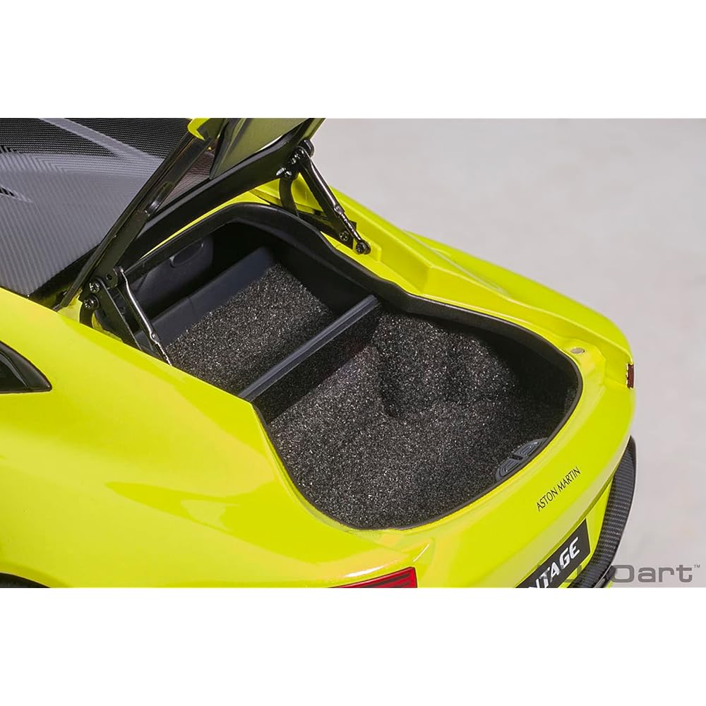 AUTOart 1/18 Aston Martin Vantage 2019 Metallic Lime Green/Carbon Black Roof Finished Product 70279