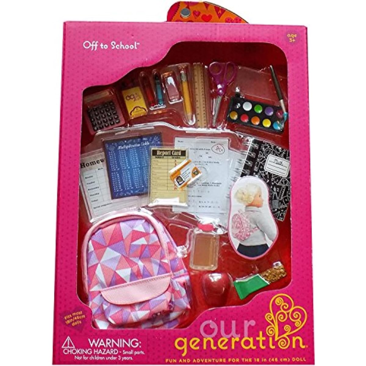 Our Generation Back to School Pretend Set