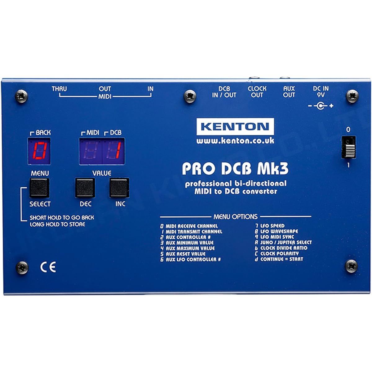 Kenton Electronics MIDI to DCB Converter Pro DCB Mk3 (14pin Cable included)