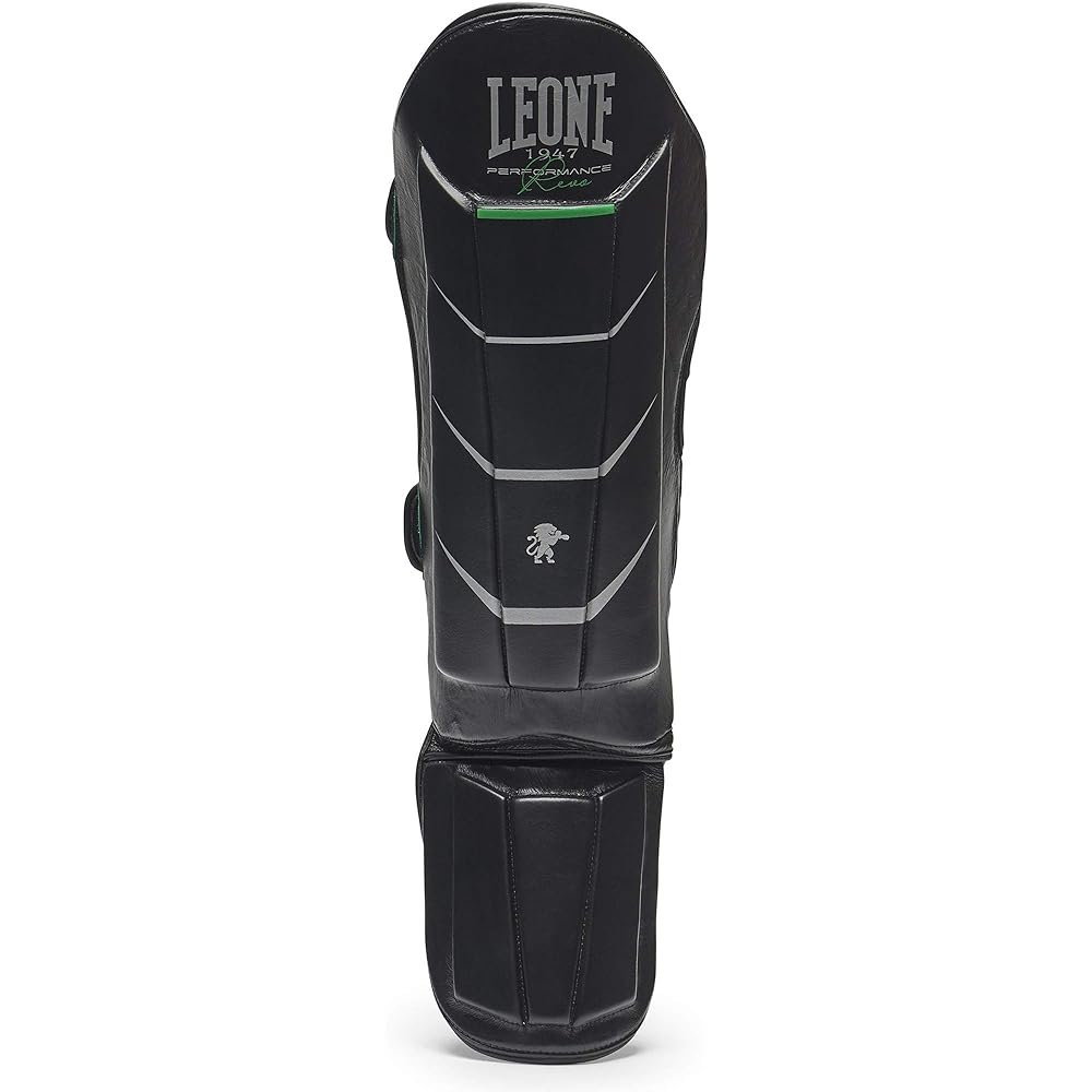 LEONE 1947 Martial Arts Kickboxing MMA Shin Guard Unisex [REVO PERFORMANCE] Legaces EVA Padded PT160 [Genuine Product]