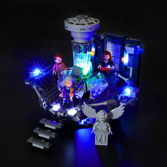 ASTEM LED Kit for Lego Doctor Who 21304 (Light only, Lego set not included).