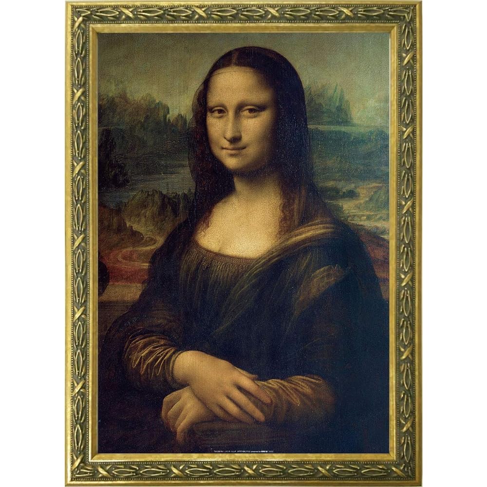 Tri-X Art Frame/Still Life Gold Framed Art Poster Mona Lisa da Vinci Gold Frame TXA-008G