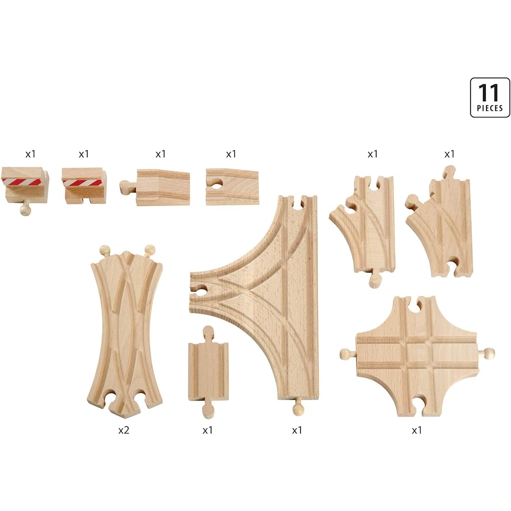 BRIO Point Rail Expansion Set 33307