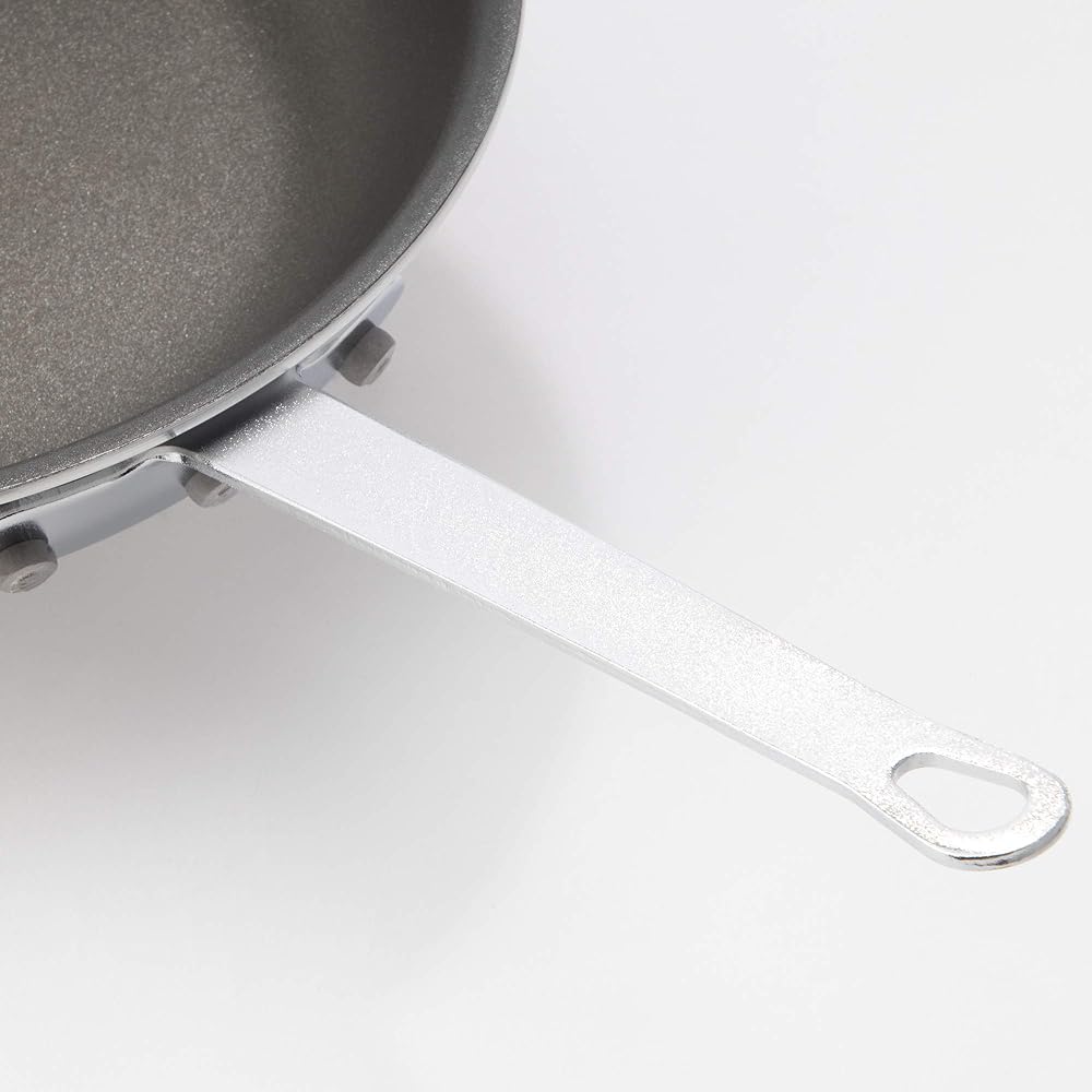 Endo Shoji TKG Aluminum Frying Pan 37cm Stainless Steel Handle for Rust Resistance For Gas Fire Only Teflon Treated to Prevent Sticking Inner Diameter x Depth (mm) 349 x 60 Mass (kg) 1.55 Commercial Use AHLP537