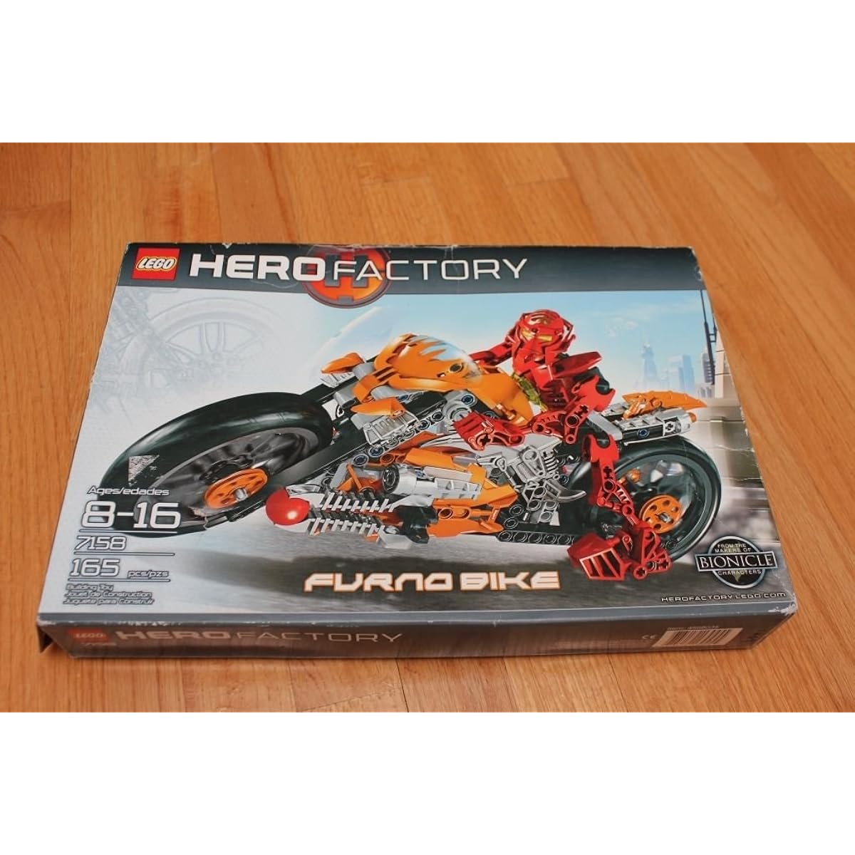 T & Y Shop Hero Factory Furno Bike # 7158 Minifigure Lego Toy