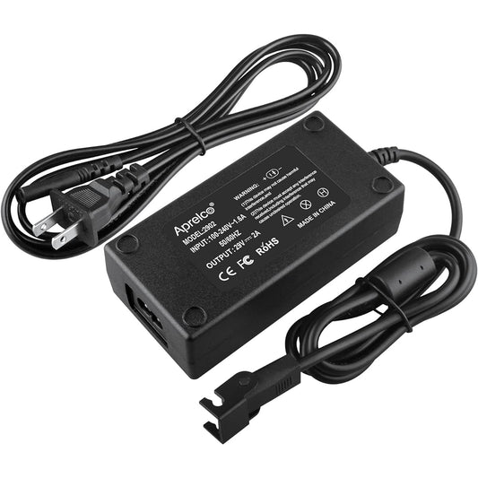 Aprelco 2 Prong AC DC Adapter Charger Changzhou Kaidi Co Ltd KDDY001 KDDY008 KDDY001B Chair Switching Transformer Power Cord Main PSU AC110-240V