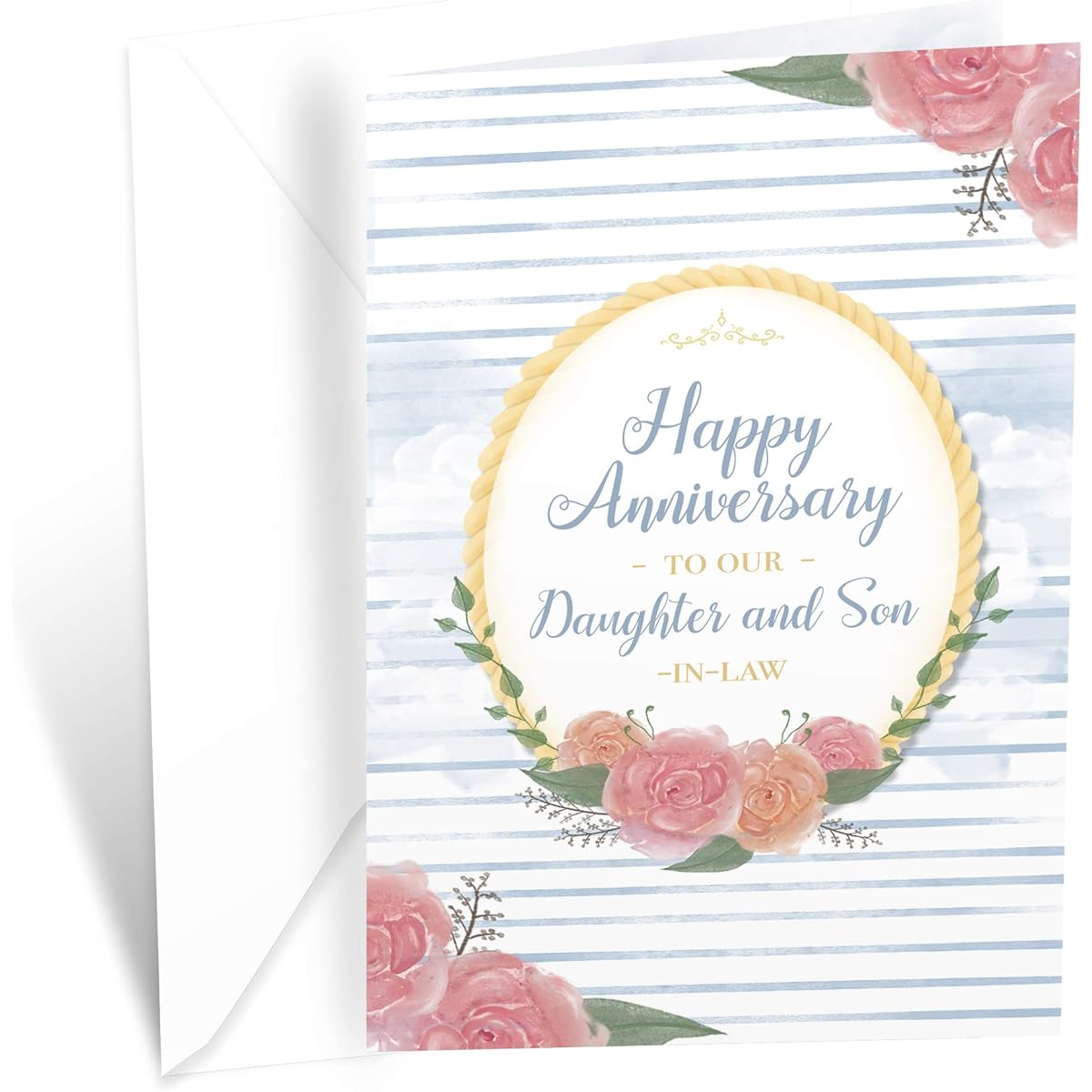 Prime Greetings Anniversary Cards Daughter and Son in Law