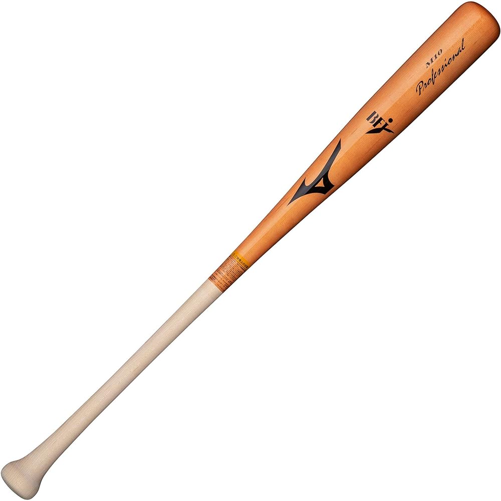 Baseball [R] Mizuno MIZUNO Professional Hard Wooden Bat Adult Maple 84cm 890g Average 1CJWH175 Baseball General Use High School Baseball Baseball Club Baseball Supplies Swallow Sports