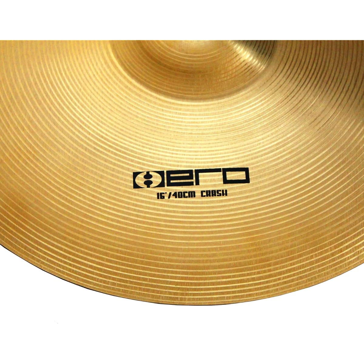 Arborea Cymbal Crash Splash Cymbal Hero Brilliant Finish Bright Sound Drum Cymbal for Practice (16 Inch Crash)