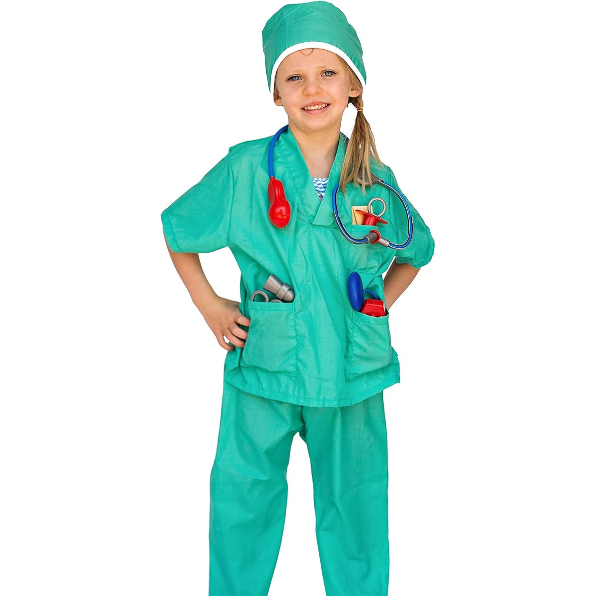 Dress Up America Kids Surgeon Role Play Dress Up Set 3-7 Years by Dress Up America