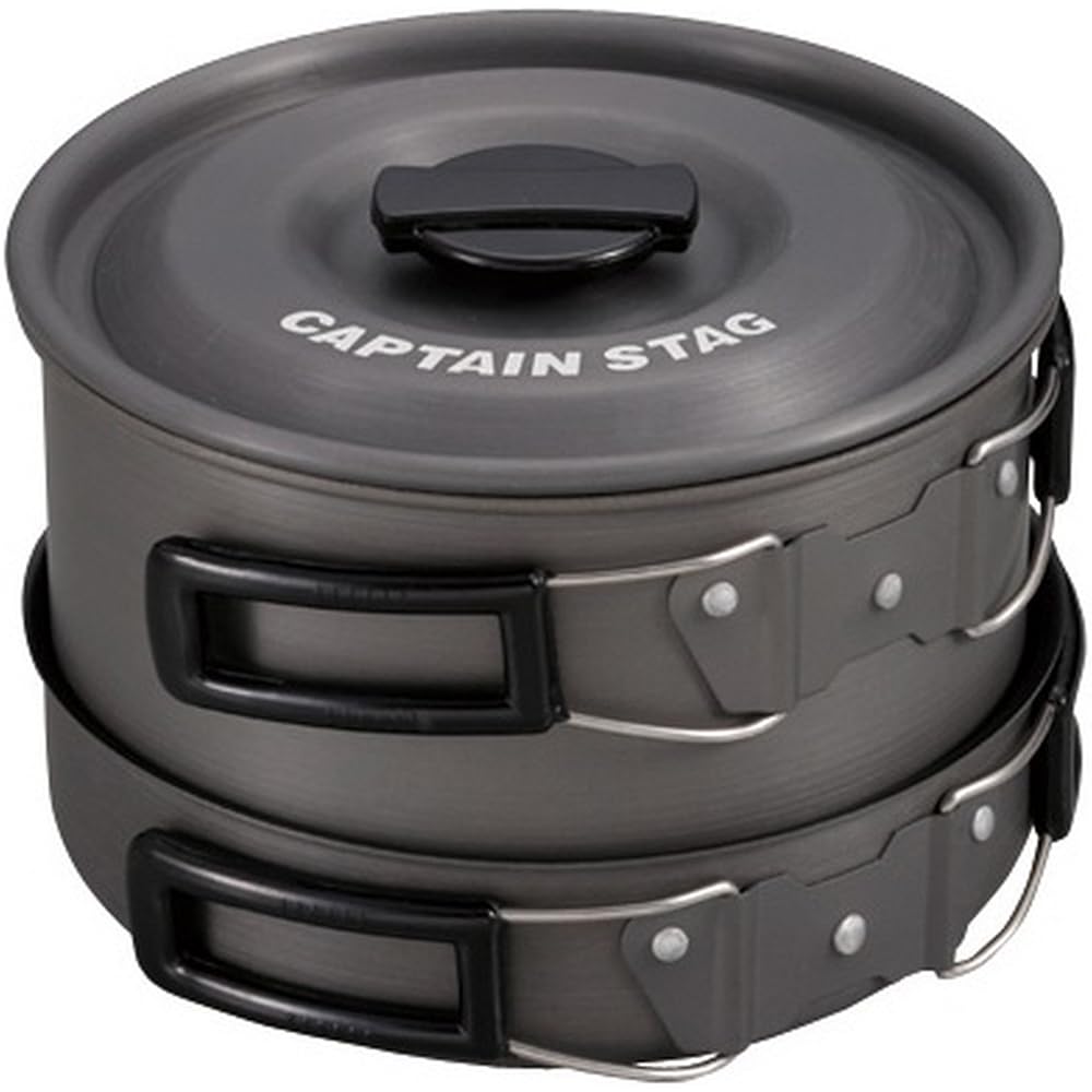 CAPTAIN STAG Camping BBQ Frying Pan Aluminum Cooker
