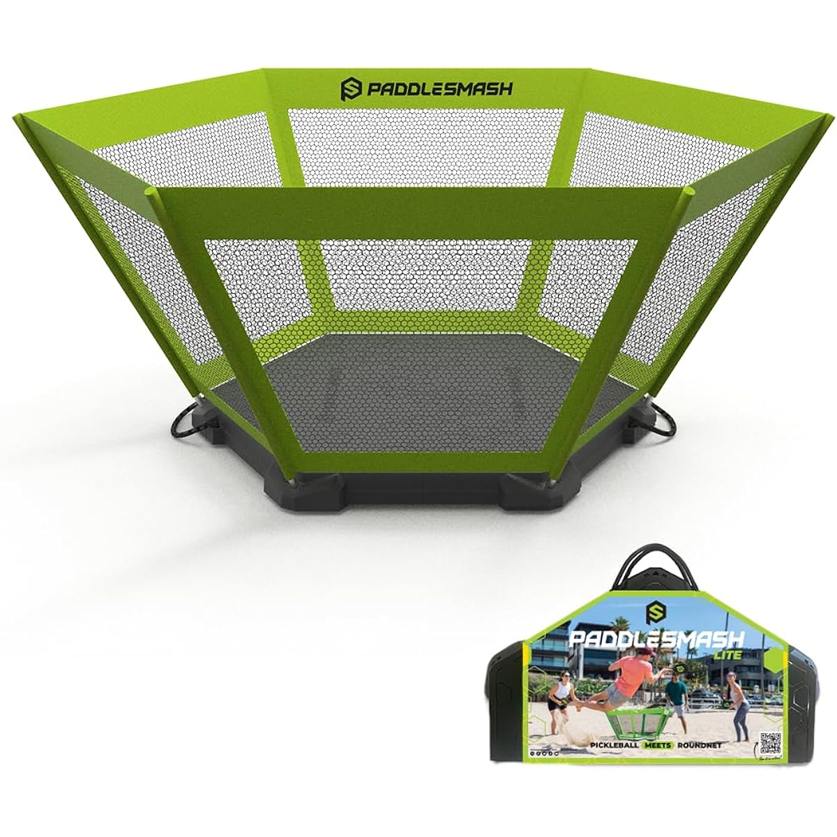 PaddleSmash Lite - Outdoor Games - Yard Games - Beach Games - Outdoor Games for Adults and Family Nets and Courts - No Paddles or Balls - Perfect for Backyard Beach Tailgates & Lawn Games
