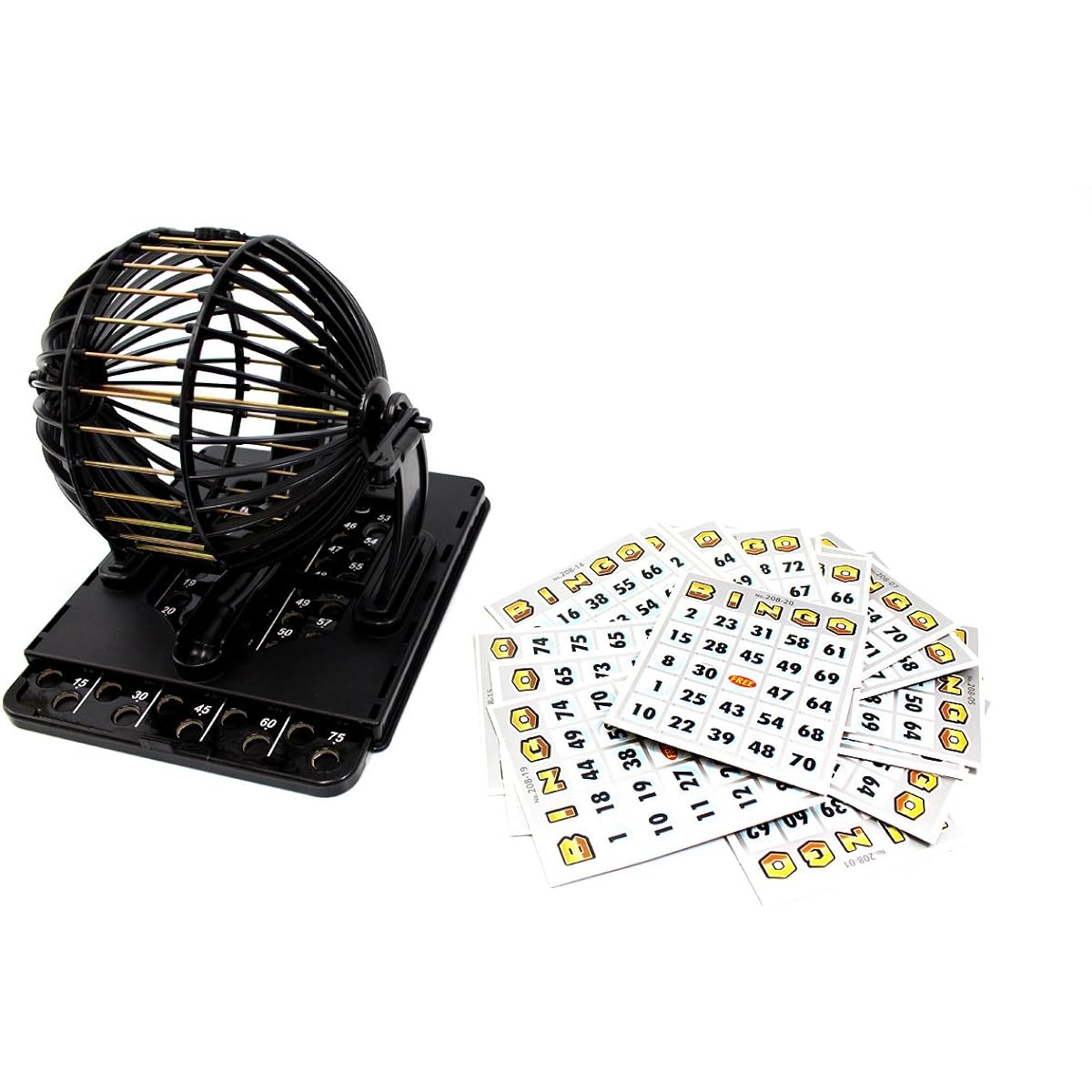 New Powertrc Bingo Machine Cage Game Set With Balls Classic