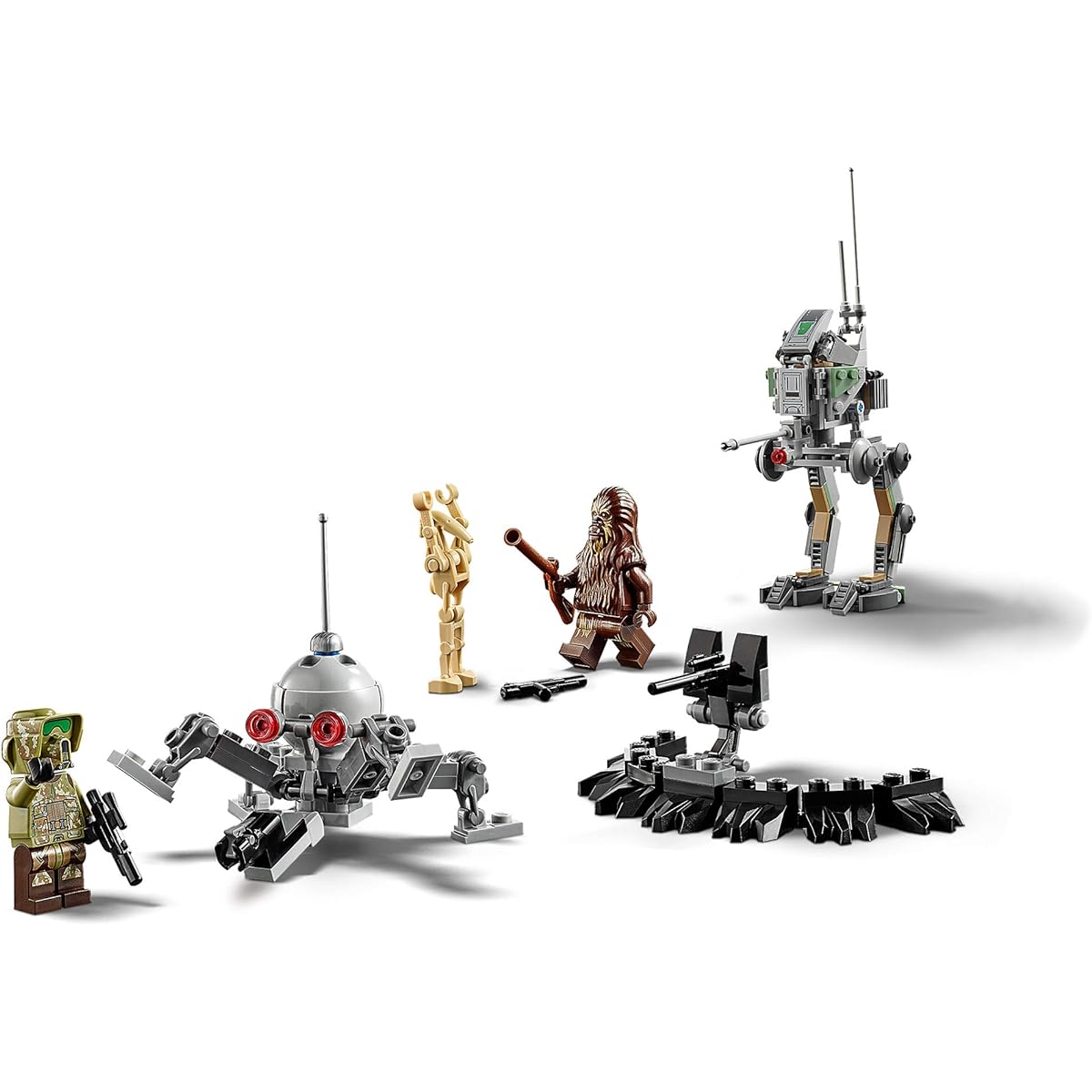 LEGO Star Wars Clone Scout Walker(TM) - 20th Anniversary Model 75261 Block Toy for Boys