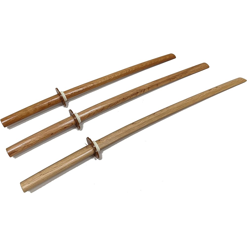 Red oak medium wooden sword (boy's wooden sword)