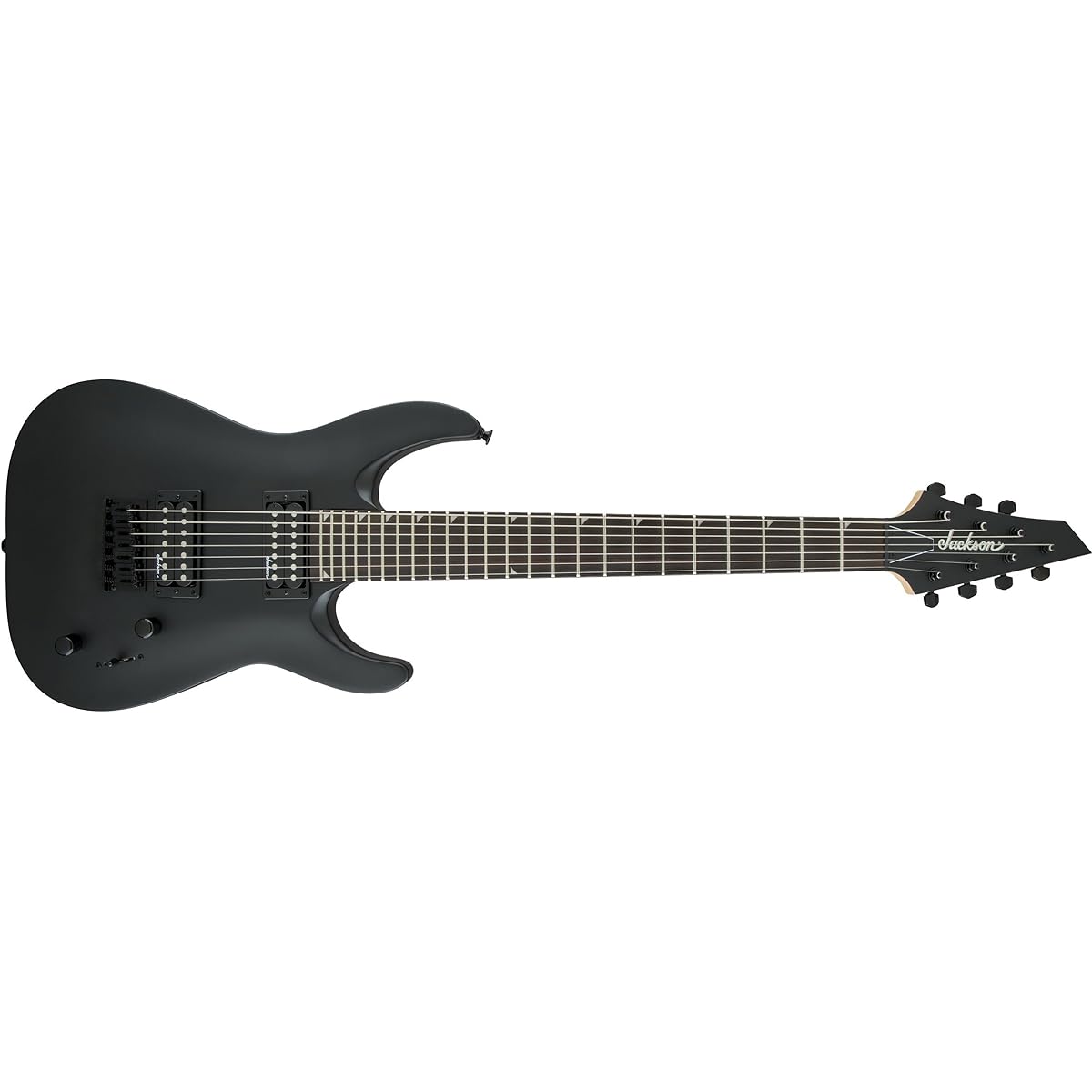 Jackson JS22-7 Dinky - Satin Black Jackson JS22-7 Dinky - Satin Black [Parallel Import]